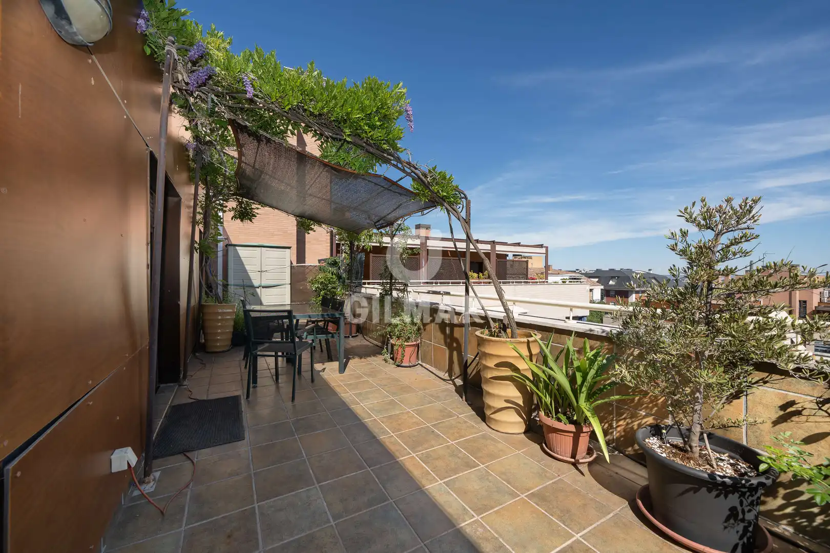 Terraza de Ático en venta en Madrid con Calefacción, Jardín privado y Trastero
