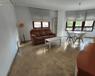 Sala d'estar de Apartament de lloguer en  Albacete Capital amb Aire condicionat, Calefacció i Moblat