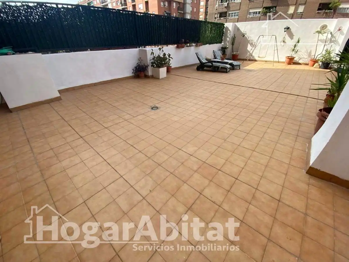 Terrasse von Wohnung zum Verkauf in Valencia mit Klimaanlage, Heizung und Terrasse