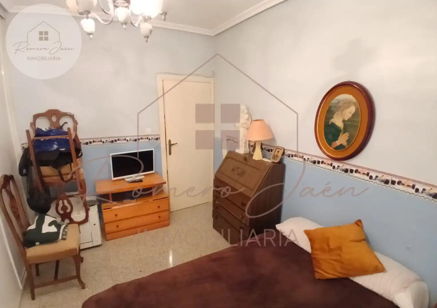 Bedroom of Flat for sale in Jaén  with Air Conditioner and Furnished