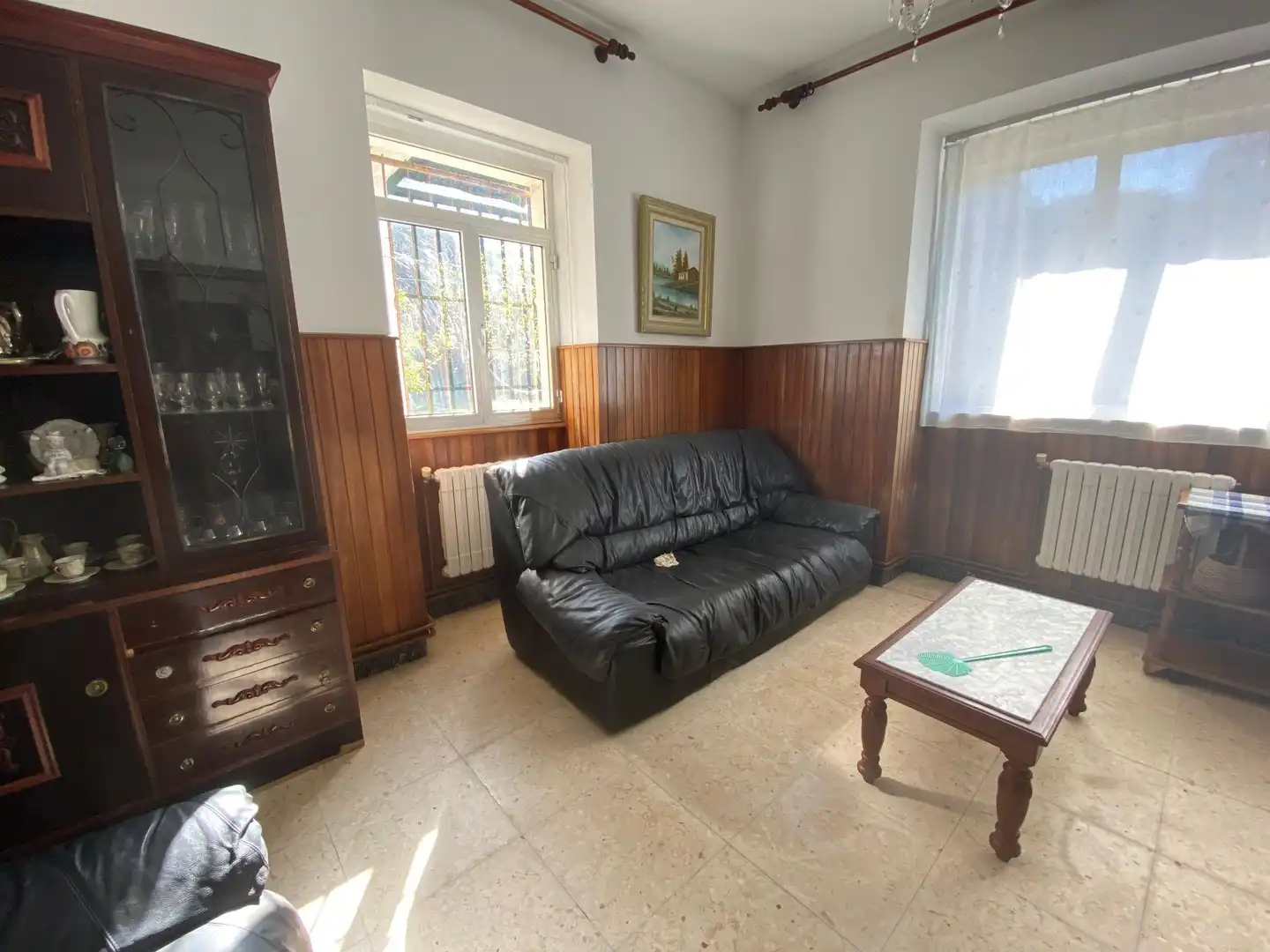 Sala d'estar de Casa o xalet en venda en Cee amb Terrassa
