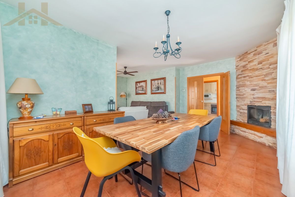 Dining room of Single-family semi-detached for sale in Colmenar Viejo  with Heating, Private garden and Parquet flooring
