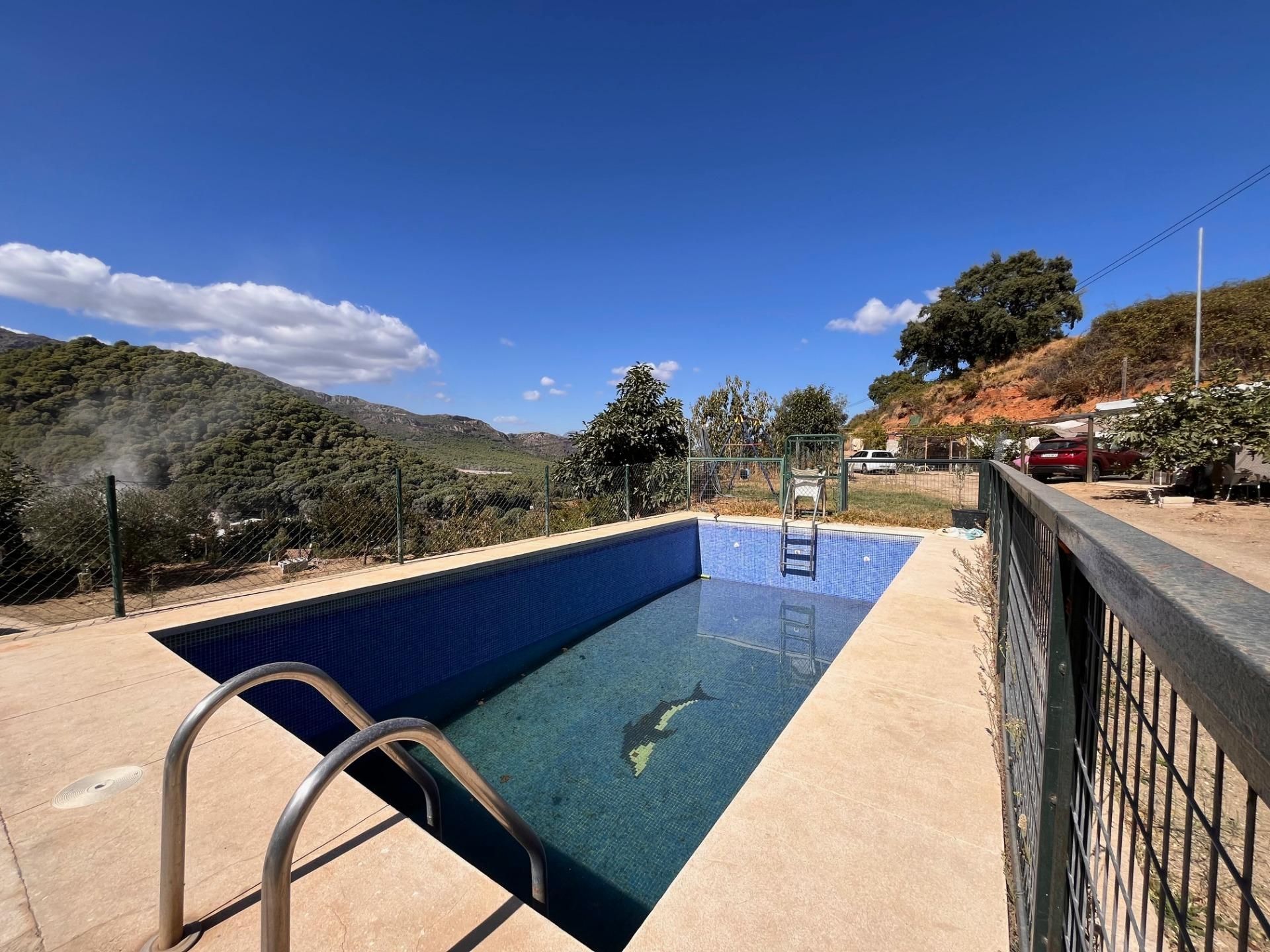 Swimming pool of Country house for sale in Ojén  with Swimming Pool