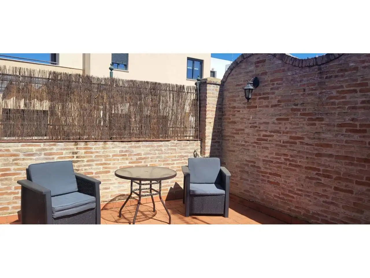 Terraza de Dúplex de alquiler en Sevilla con Aire acondicionado, Calefacción y Terraza