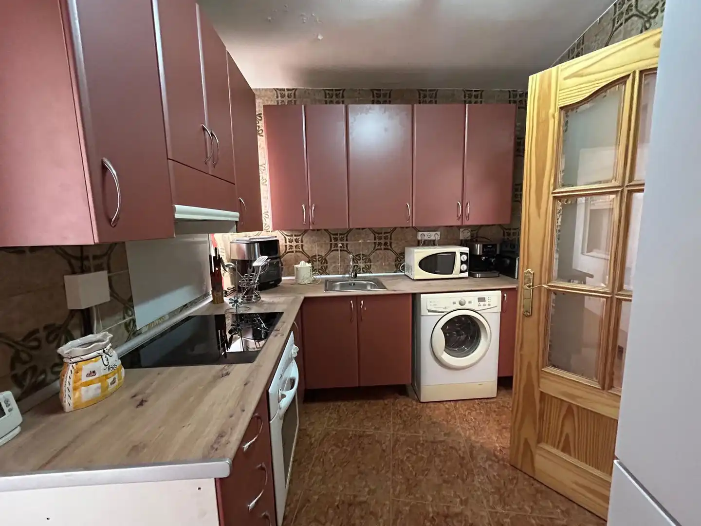 Cocina de Piso en venta en Ciudad Real con Calefacción, Terraza y Amueblado