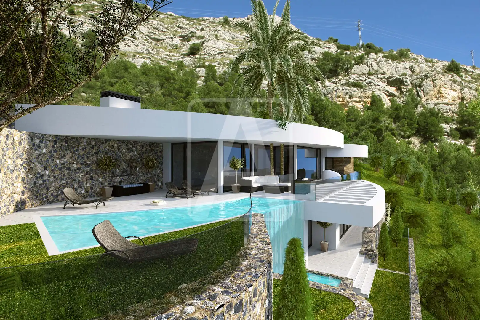 Villa mit Pool zum Verkauf in Altea Hills