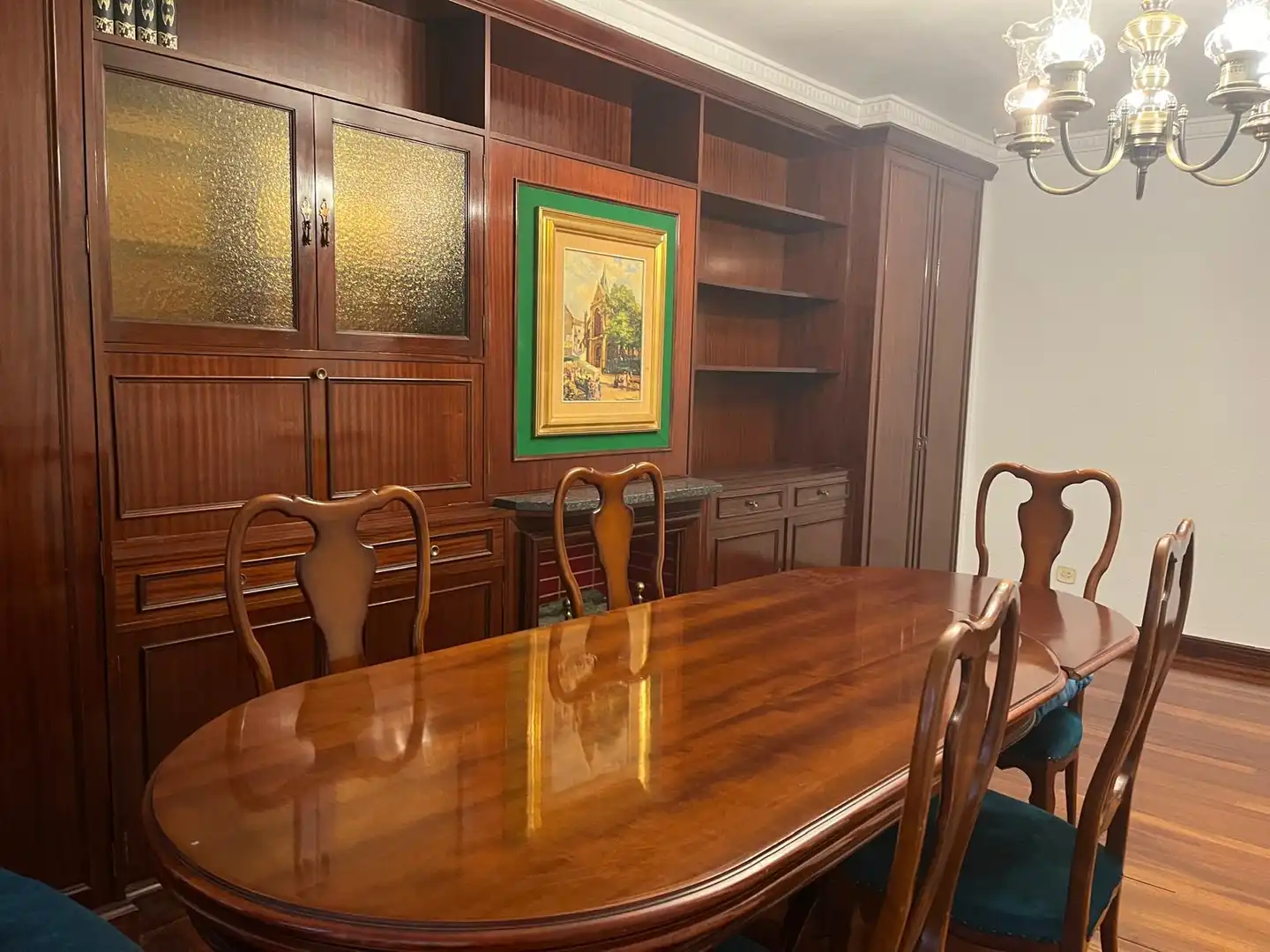 Esszimmer von Wohnung zum Verkauf in Bilbao  mit Heizung, Terrasse und Balkon