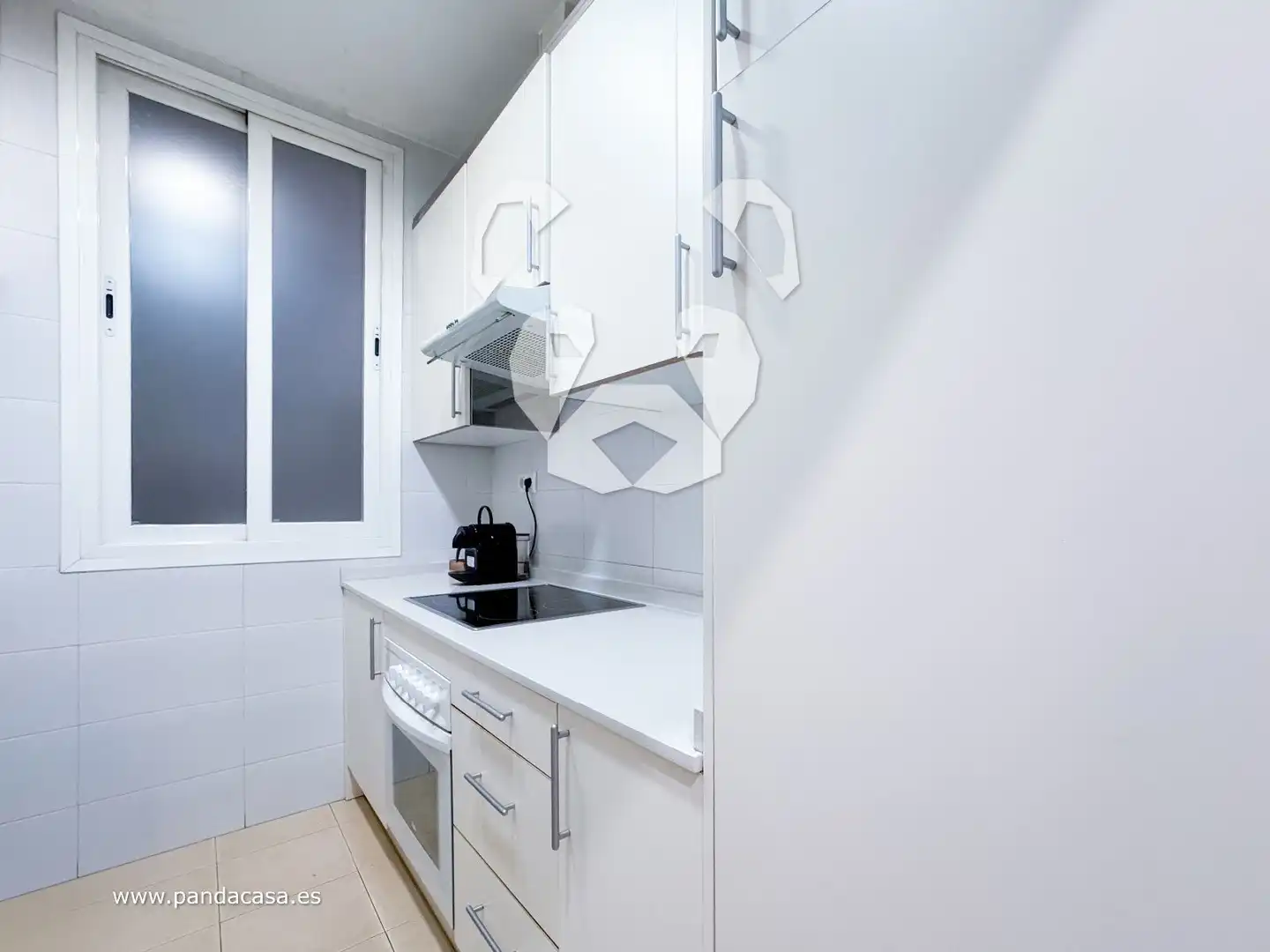 Kitchen of Flat for rent in Madrid  with Air Conditioner, Heating and Furnished