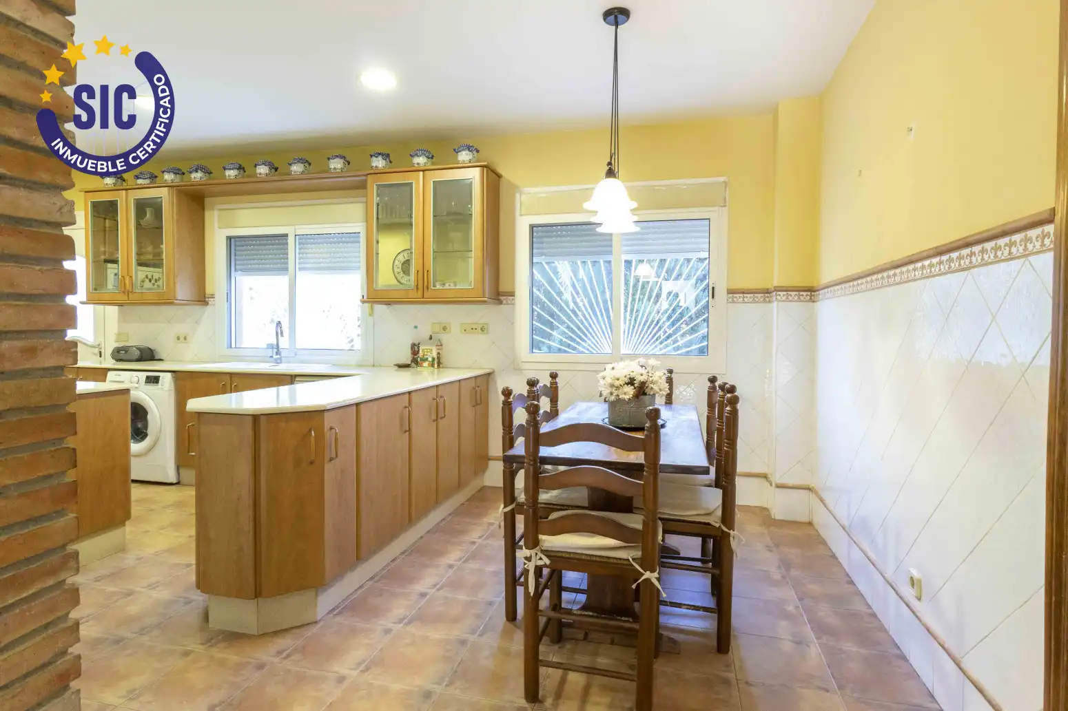 Cocina de Casa o chalet en venta en Torrent con Aire acondicionado, Jardín privado y Terraza