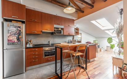 Kitchen of Flat for sale in  Madrid Capital  with Heating