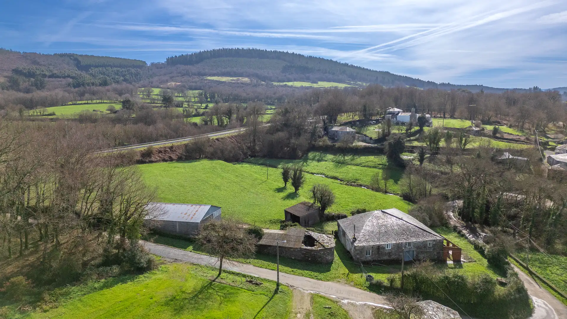 Finca rústica en venda en O Corgo   amb Moblat