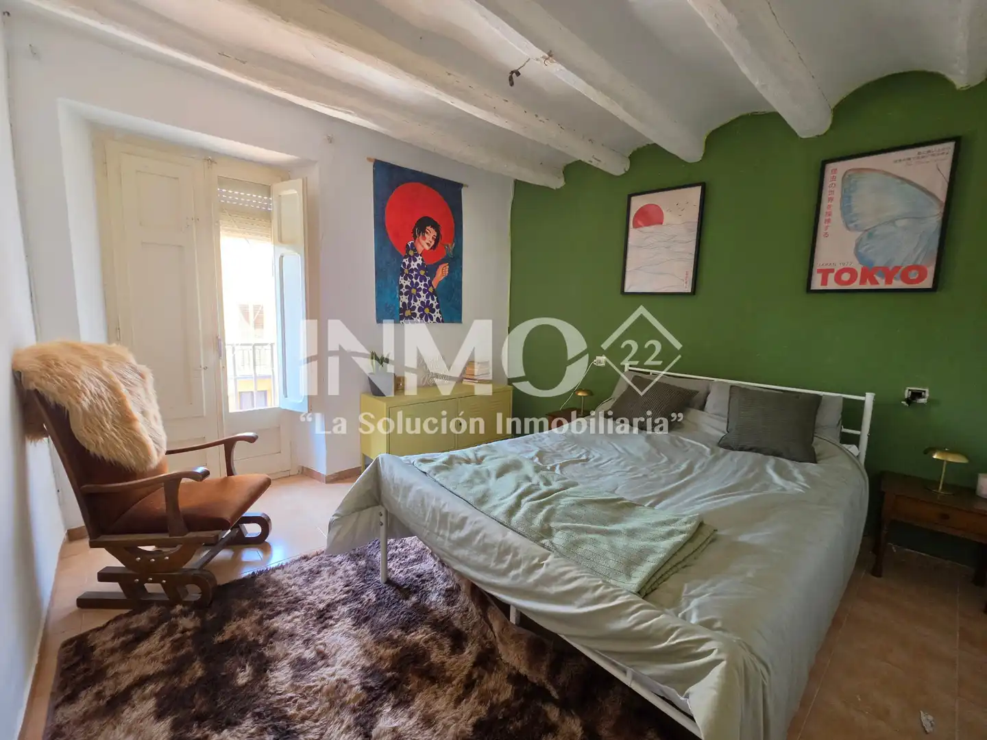 Bedroom of Houses for sale in Mont-roig del Camp  with Parquet flooring, Storage room and Furnished