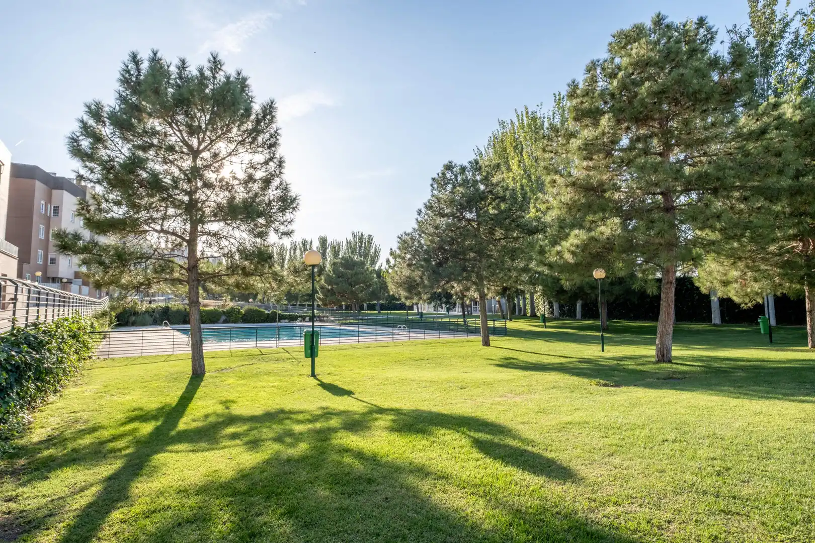 Garden of Detached homes for sale in Zaragoza  with Air Conditioner, Heating and Community pool