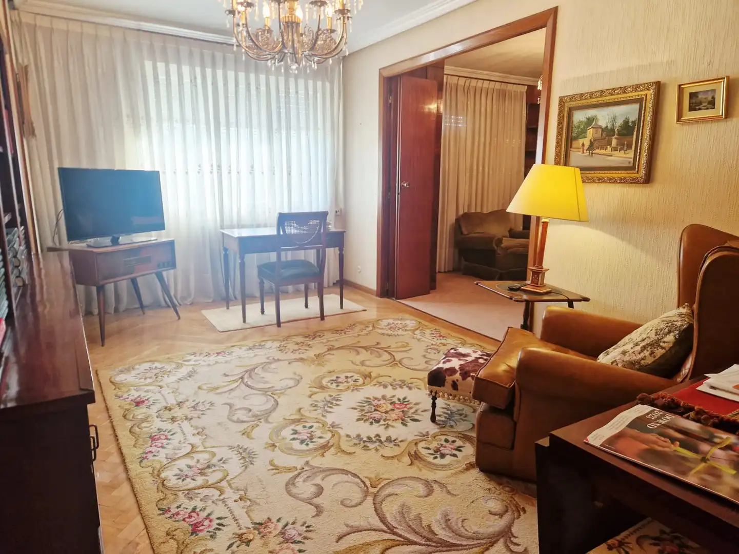 Living room of Flat for sale in Avilés  with Heating and Terrace