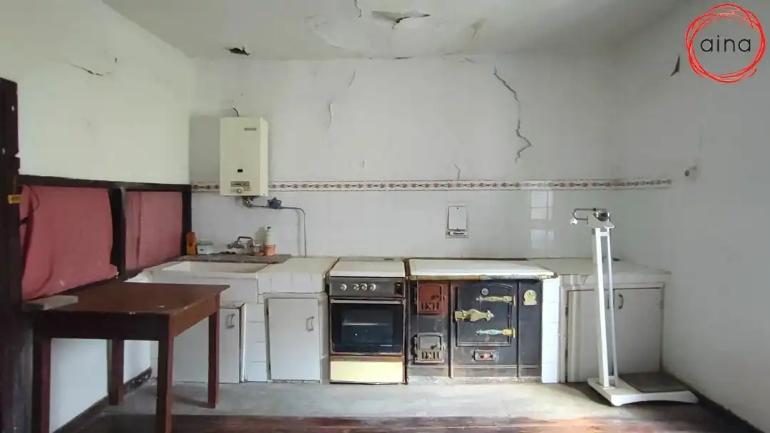 Cuina de Casa o xalet en venda en Baztan amb Jardí privat