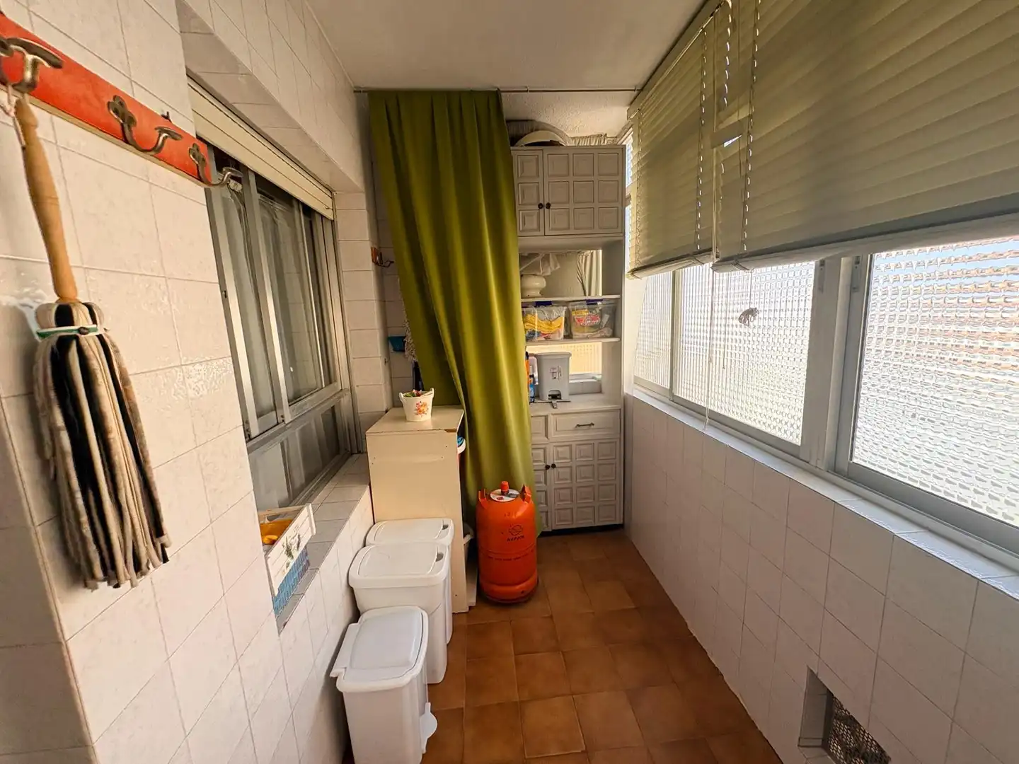 Kitchen of Flat for sale in Almansa  with Heating, Terrace and Storage room