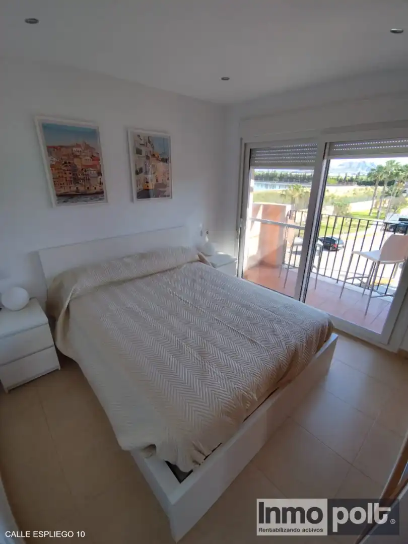 Schlafzimmer von Wohnung zur Miete in Torre-Pacheco mit Klimaanlage, Terrasse und Möbliert