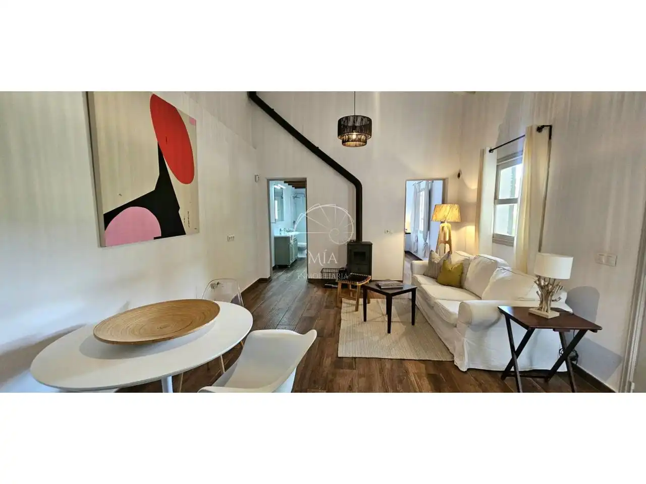 Living room of Country homes for rent in Alaró  with Private garden, Terrace and Furnished