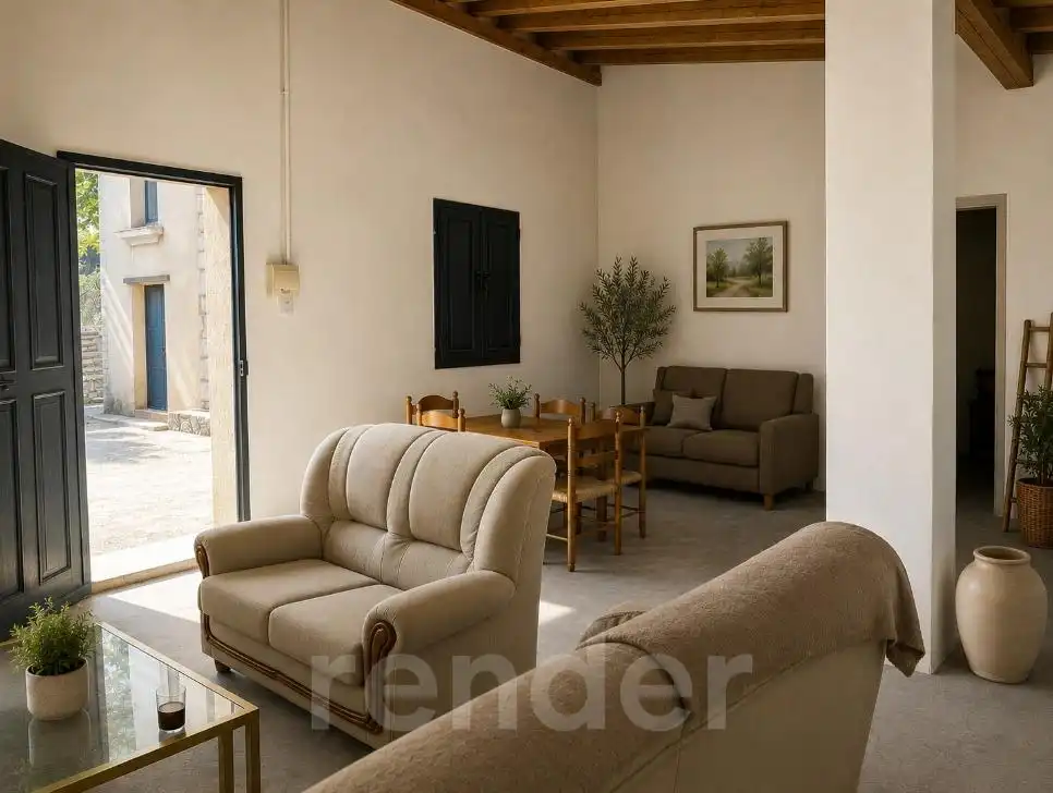 Sala de estar de Finca rústica en venta en Oliva