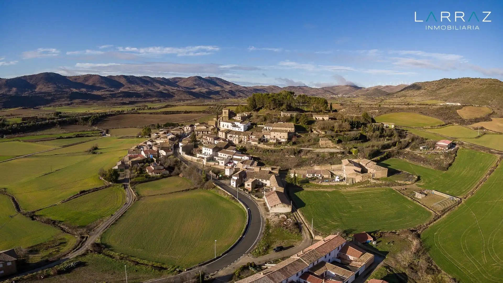Vista exterior de Finca rústica en venta en Eslava con Jardín privado, Terraza y Trastero
