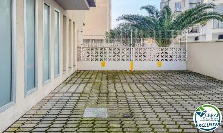 Terrace of Apartments for sale in Roses  with Heating, Terrace and Furnished