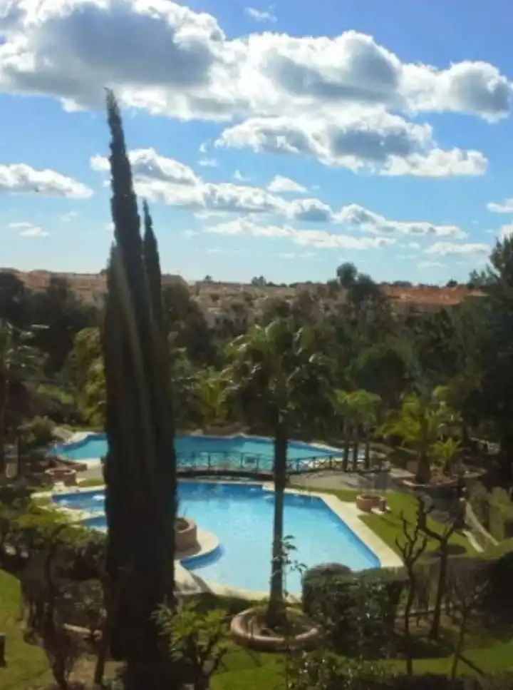 Vista exterior de Dúplex en venda en Islantilla amb Jardí privat, Terrassa i Traster