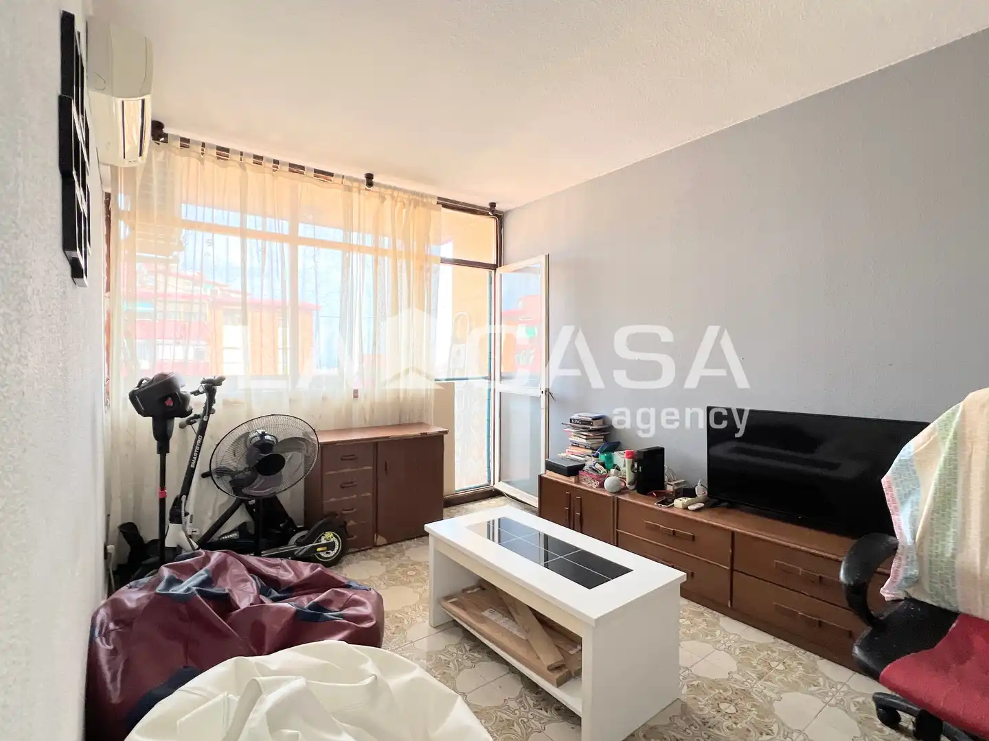 Living room of Flat for sale in Badalona  with Balcony