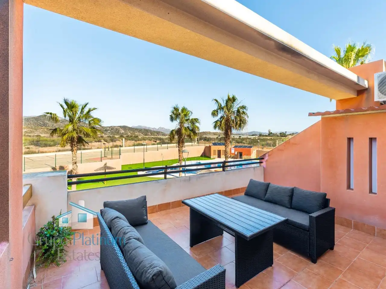 Terrassa de Apartament en venda en Pulpí amb Aire condicionat, Terrassa i Piscina