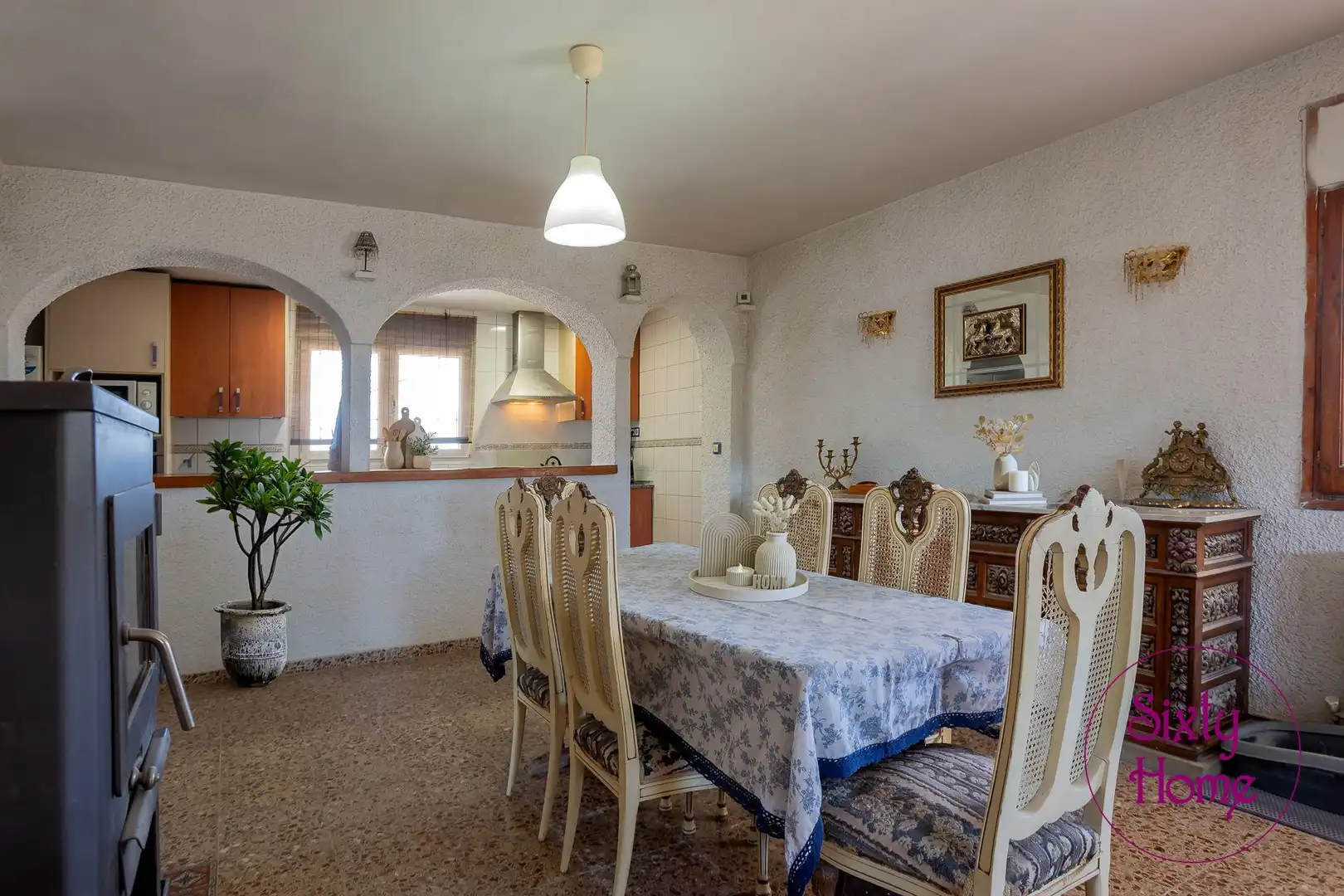 Comedor de Casa o chalet en venta en Belchite con Calefacción, Jardín privado y Terraza