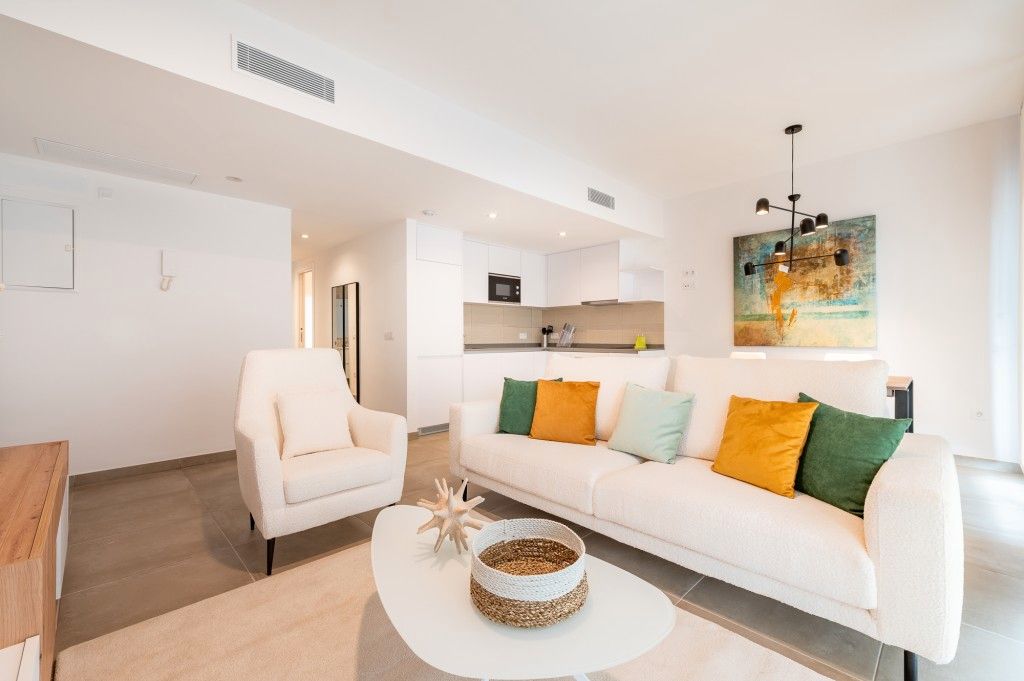 Sala d'estar de Casa o xalet en venda en Capdepera amb Jardí privat, Terrassa i Piscina comunitària