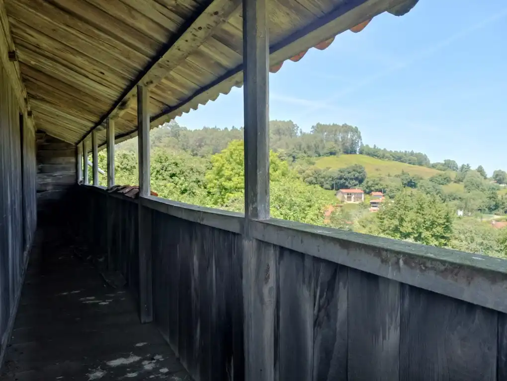 Terrasse von Country house zum Verkauf in Castrillón mit Privatgarten und Balkon