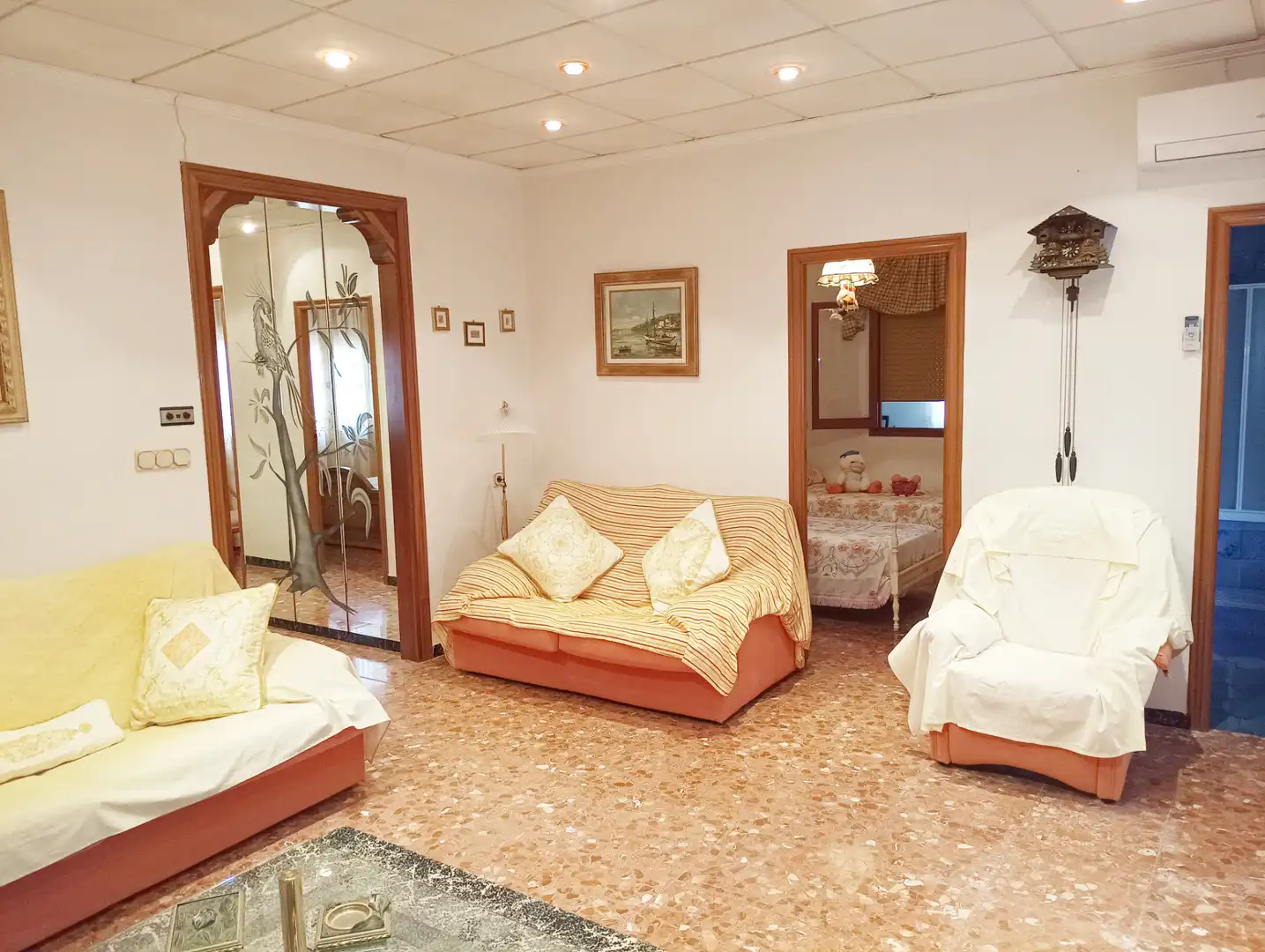 Sala de estar de Casa o chalet en venta en Crevillent con Aire acondicionado, Calefacción y Terraza