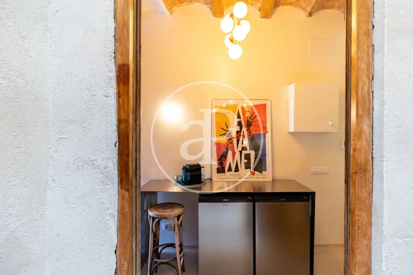Kitchen of Flat for sale in Barcelona  with Air Conditioner, Heating and Furnished