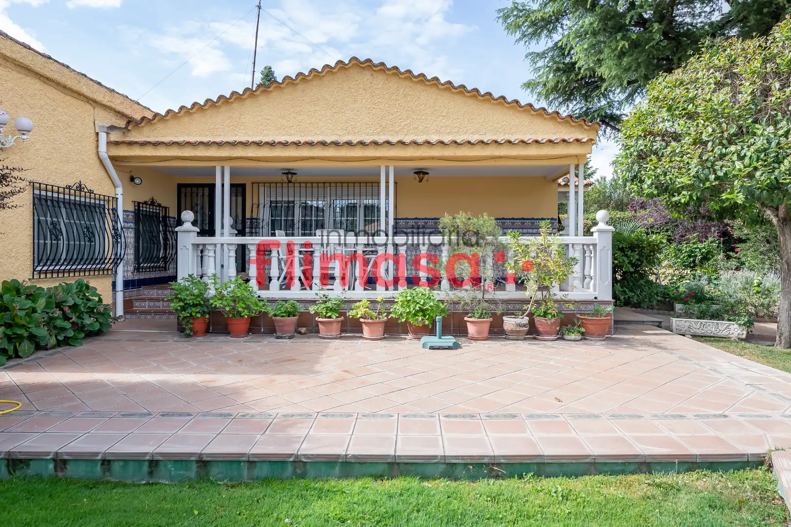 Garden of Houses for sale in Villaviciosa de Odón  with Air Conditioner, Heating and Private garden