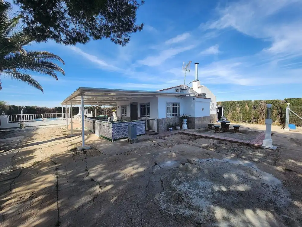 Jardí de Casa o xalet en venda en Villena amb Moblat