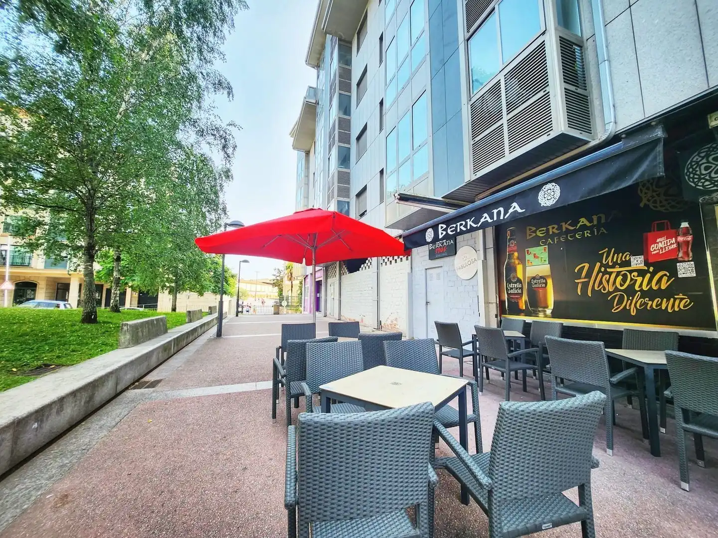 Terrace of Commercial properties for sale in Pontevedra Capital   with Air Conditioner