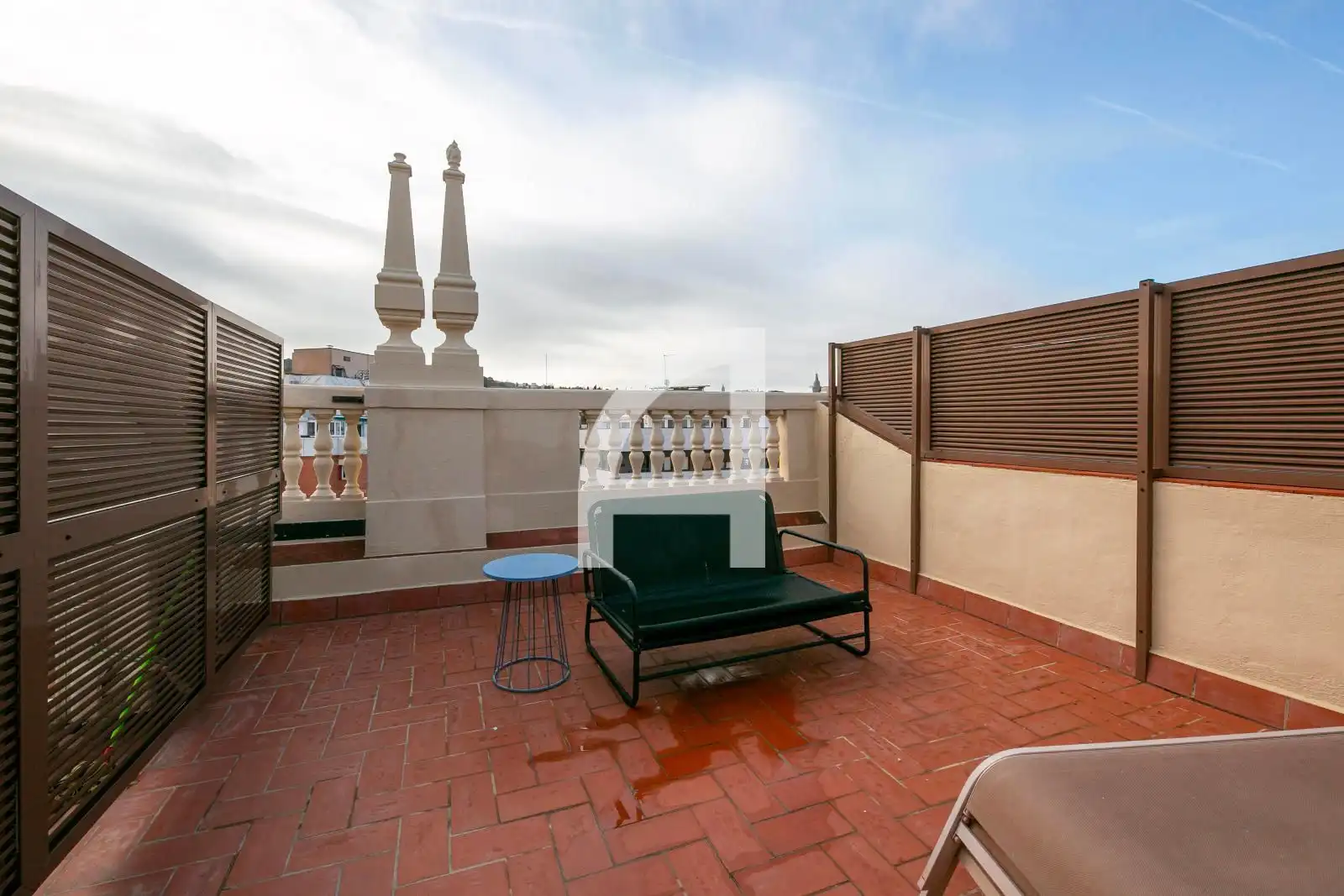 Terraza de Ático en venta en  Barcelona Capital con Aire acondicionado, Calefacción y Parquet