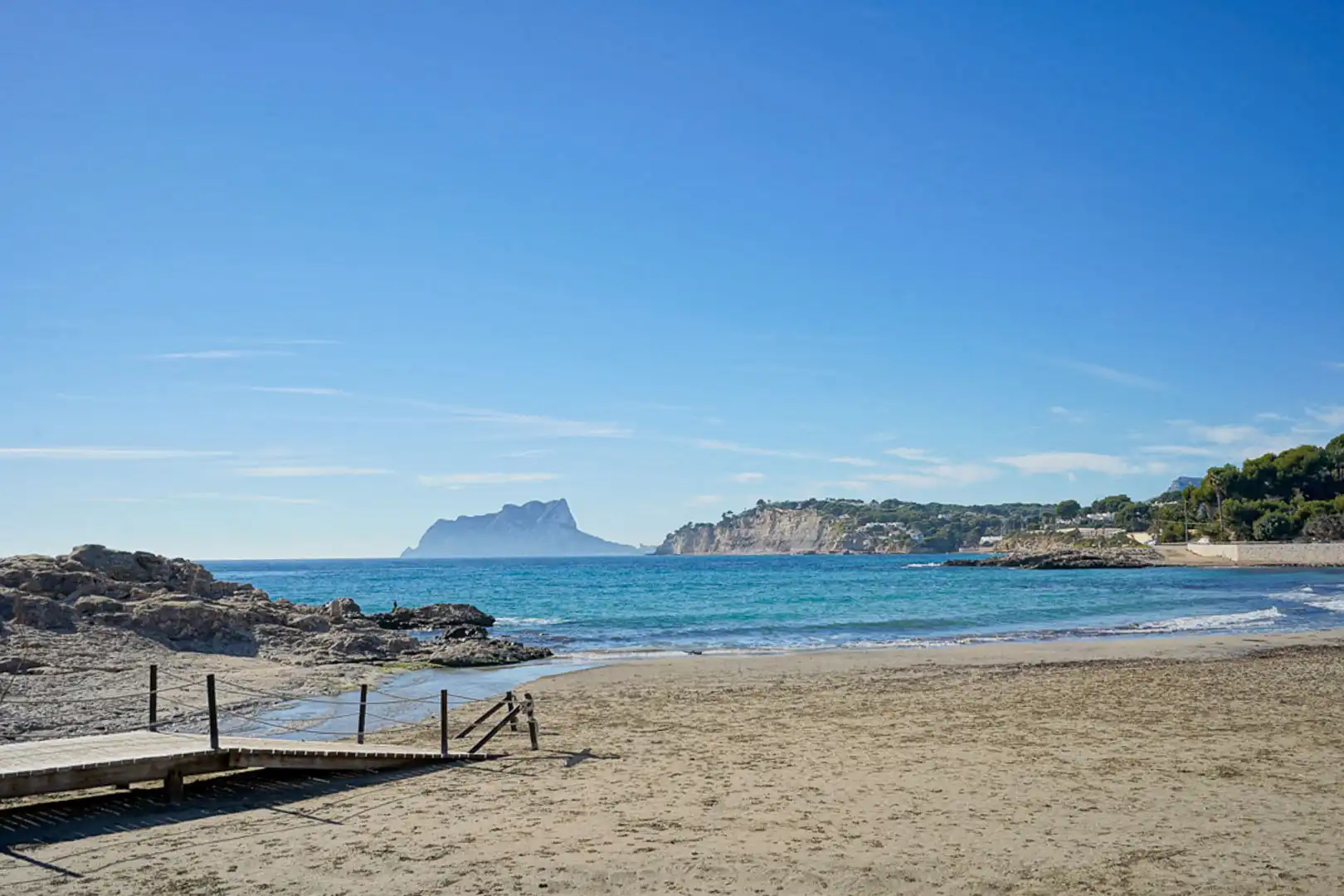 Vista exterior de Apartament en venda en Moraira