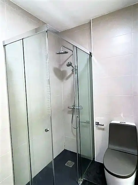Bathroom of Flat for rent in Castelldefels  with Heating, Parquet flooring and Balcony