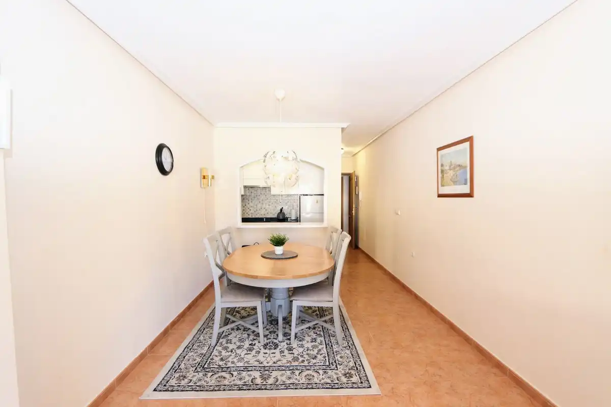 Comedor de Apartamento en venta en Los Alcázares con Aire acondicionado y Terraza