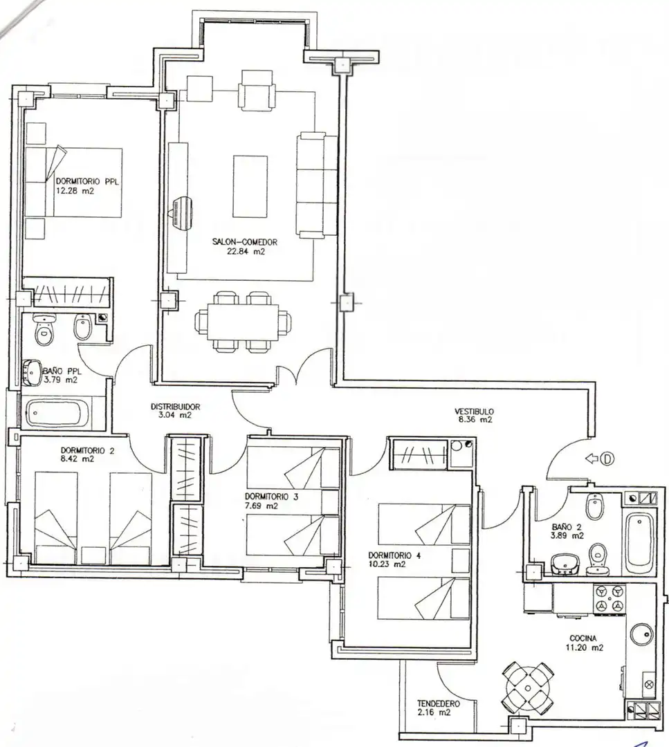 Wohnung zur Miete in Humanes de Madrid mit Klimaanlage und Heizung