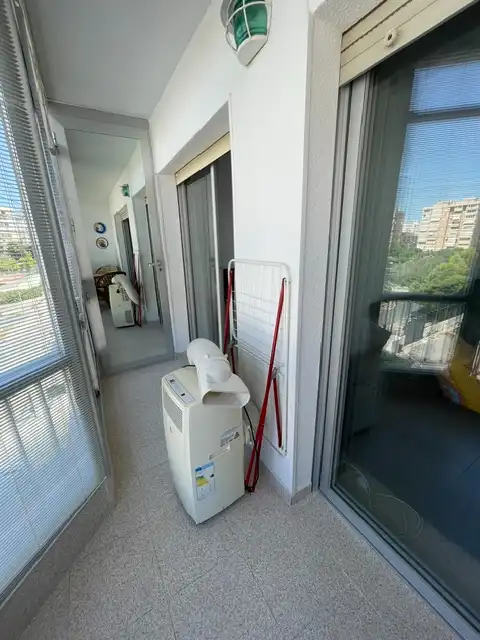 Balcony of Flat for rent in Alicante / Alacant  with Air Conditioner, Heating and Terrace