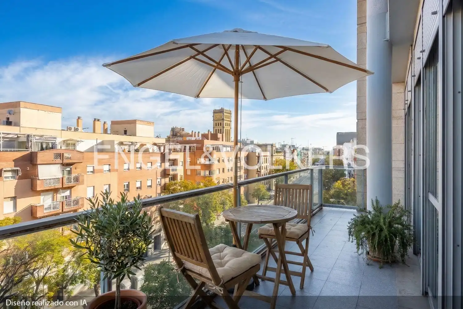 Terrace of Flat for sale in Sevilla  with Air Conditioner, Heating and Terrace