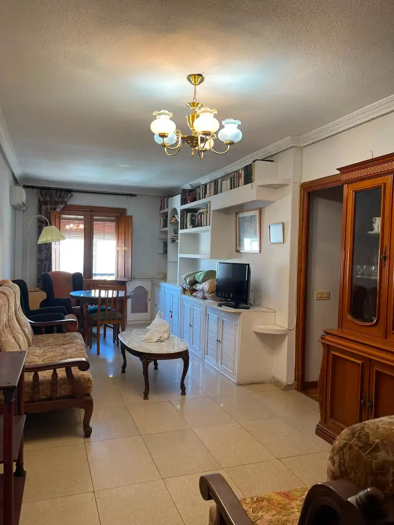 Sala de estar de Piso en venta en Plasencia con Calefacción y Balcón