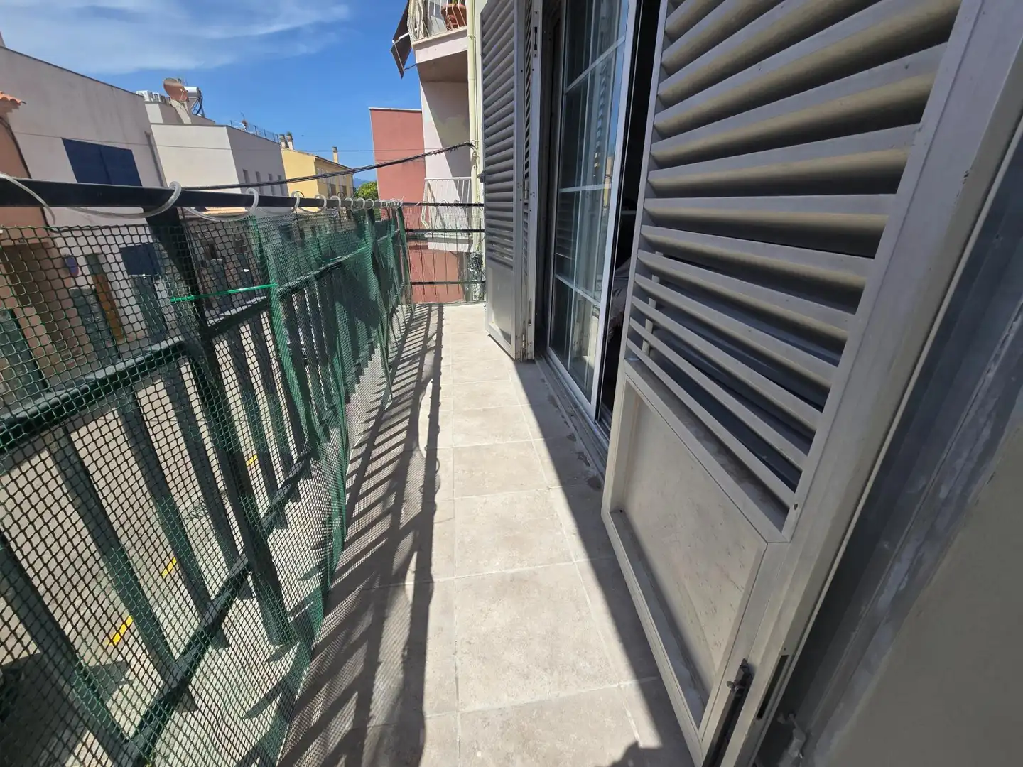 Terrasse von Wohnung zum Verkauf in  Palma de Mallorca mit Klimaanlage, Parkett und Balkon