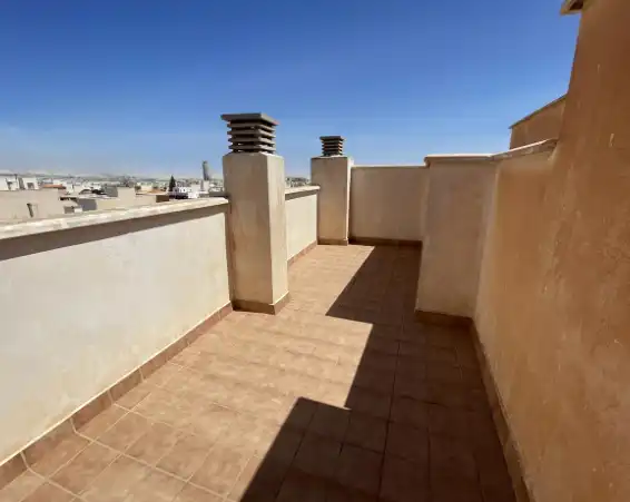 Terraza de Ático en venta en El Ejido