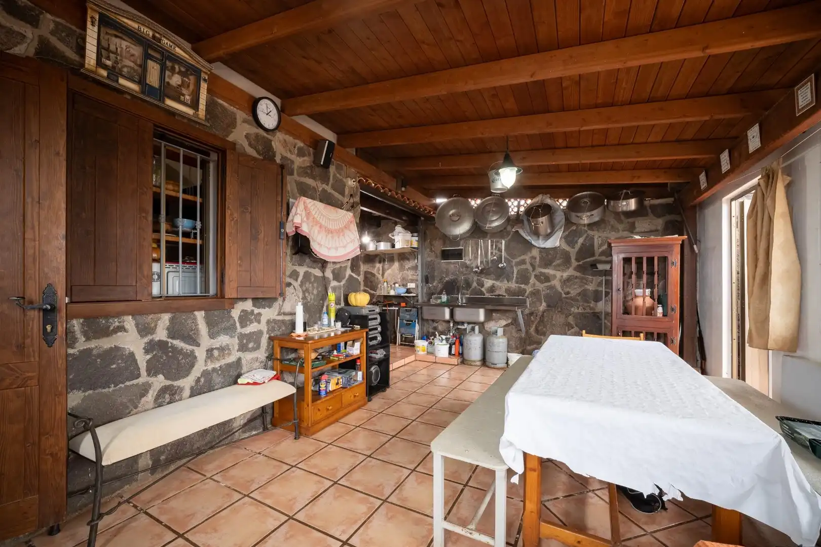 Cocina de Finca rústica en venta en El Sauzal