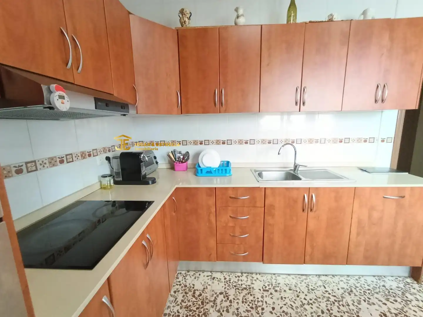 Cuina de Pis en venda en Lorca amb Aire condicionat, Terrassa i Balcó