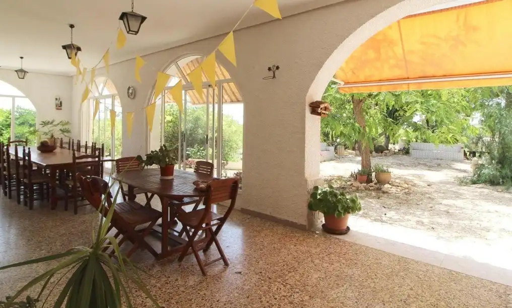 Terraza de Casa o chalet en venta en Elche / Elx con Jardín privado