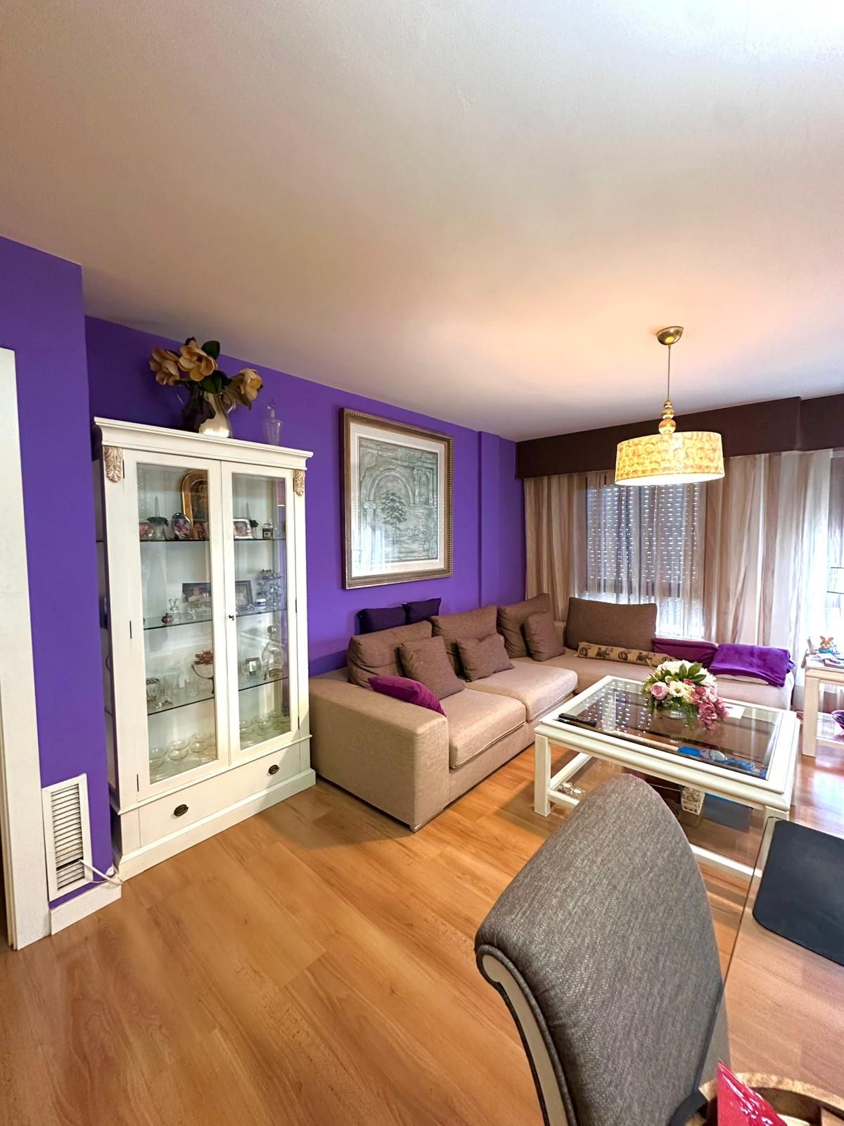 Living room of Flat for sale in  Valencia Capital  with Balcony